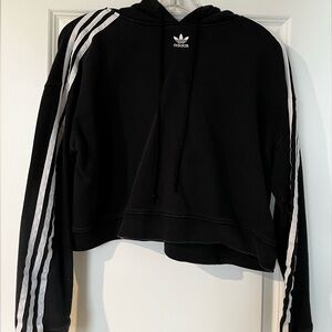 Adidas Cropped Sweat Shirt